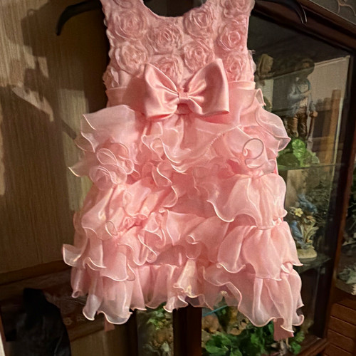 Girls pink sleeveless floral - pink,